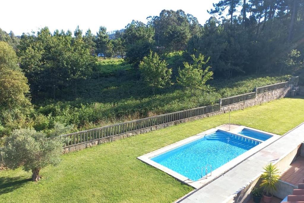 "Sanxenxo Holidays" Atico Con Garaje, Barbacoa Y Piscina A 5 Min Del Centro Екстер'єр фото